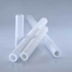String wound filter cartridge