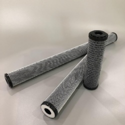 Block carbon filter cartridge